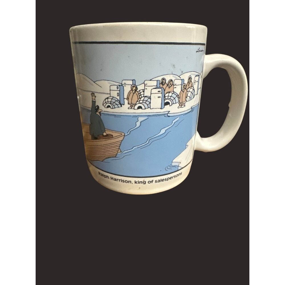 King of Salespersons igloo the‎  Far Side Mug By Gary Larson